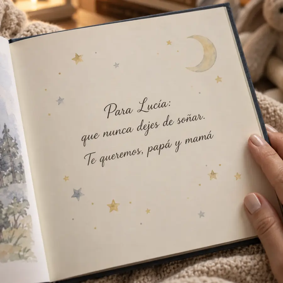 Tu dedicatoria, impresa para siempre