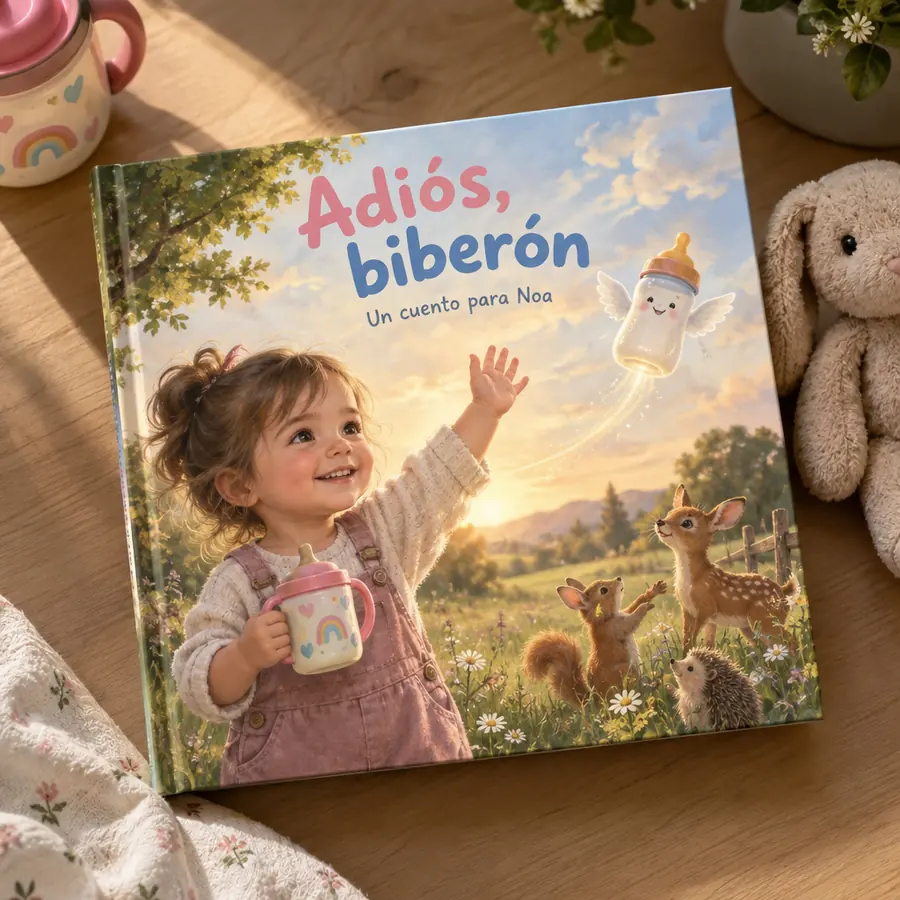 Cuento personalizado «Adiós, biberón»