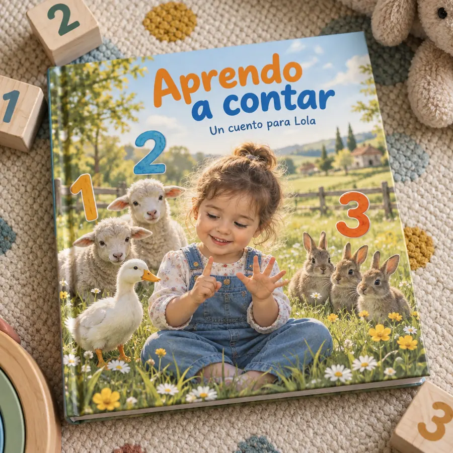 Cuento personalizado «Aprendo a contar»