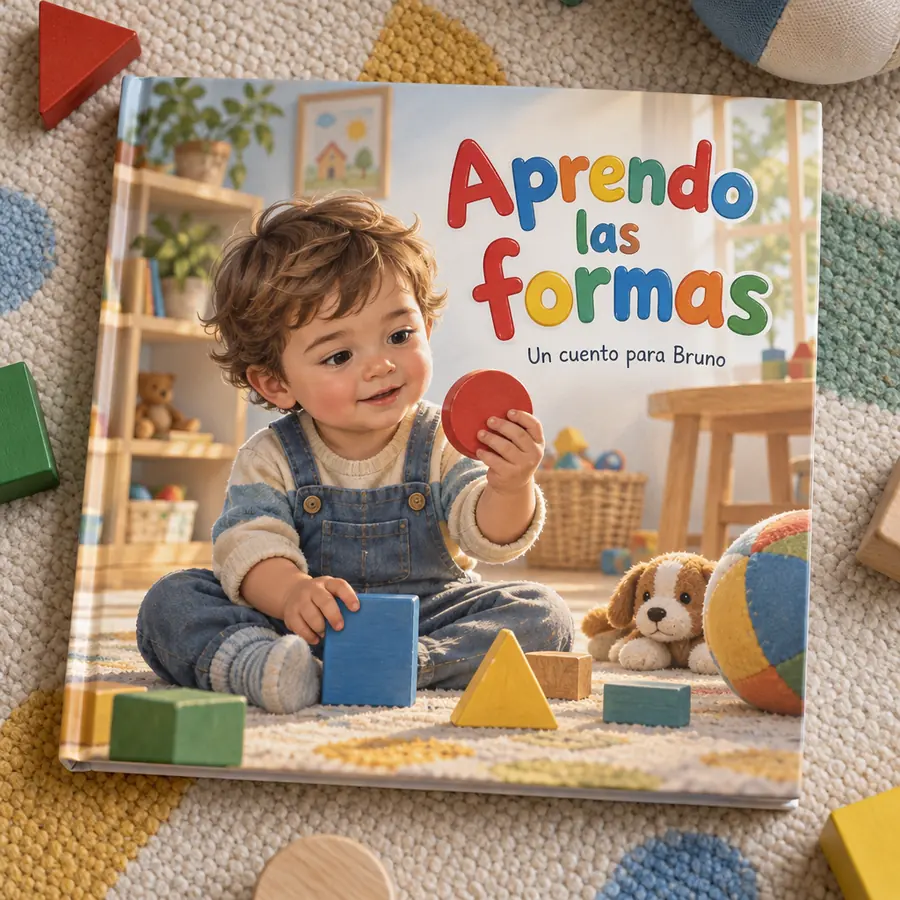 Cuento personalizado «Aprendo las formas»