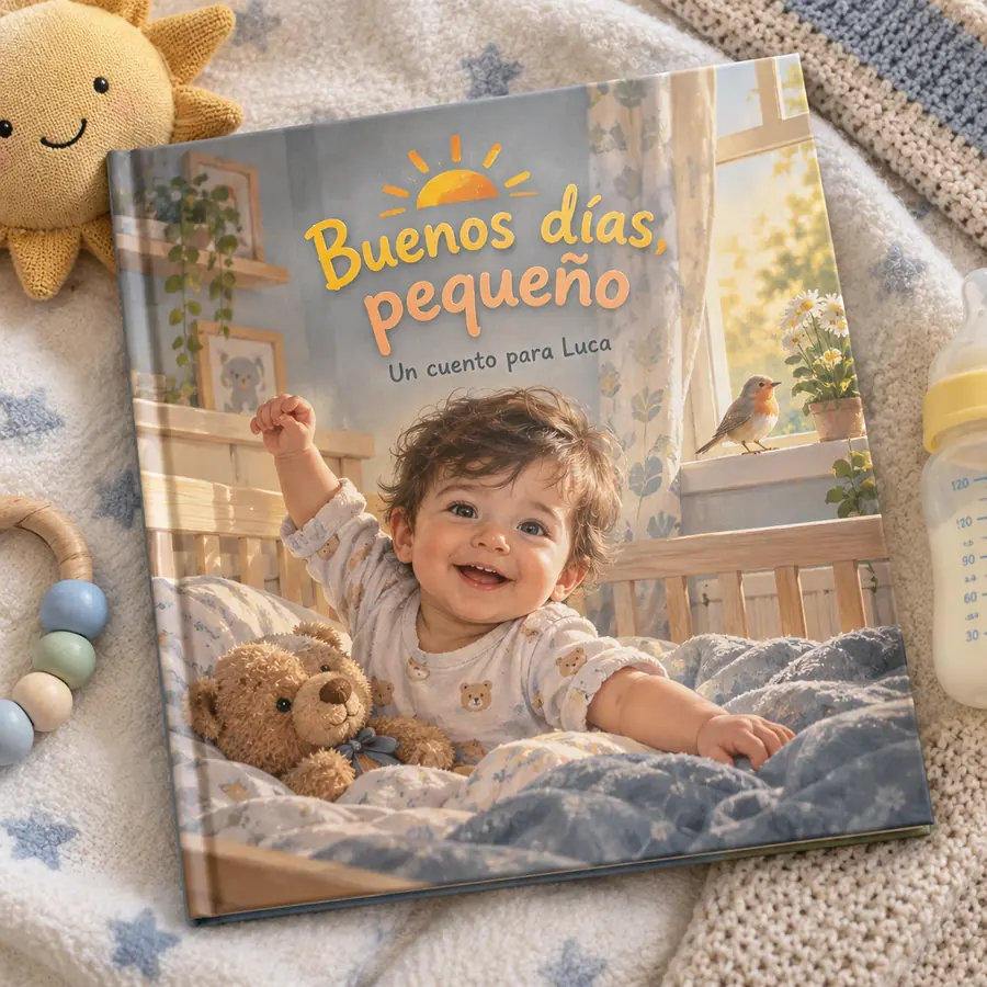 Cuento personalizado «Buenos días, pequeño»