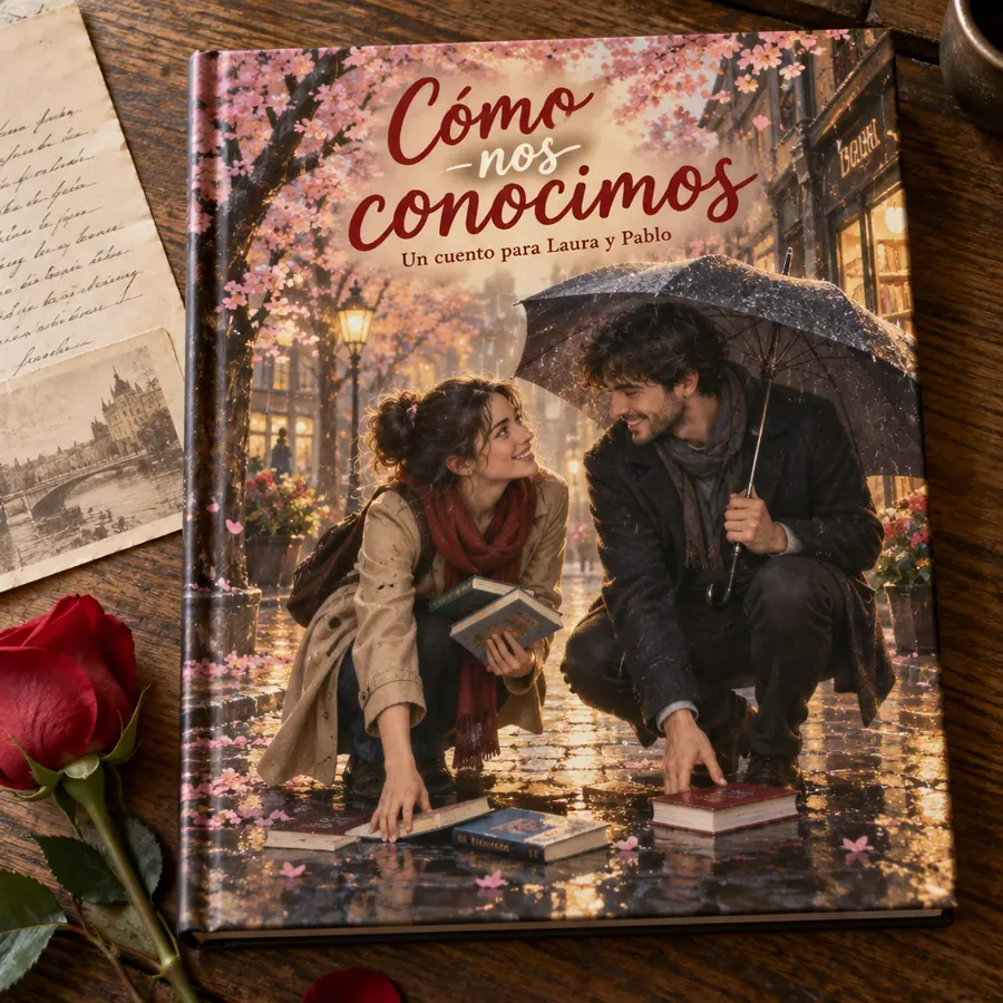 Cuento personalizado «Cómo nos conocimos»