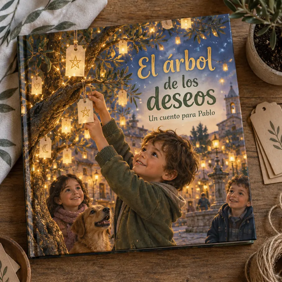 Cuento personalizado «El árbol de los deseos»
