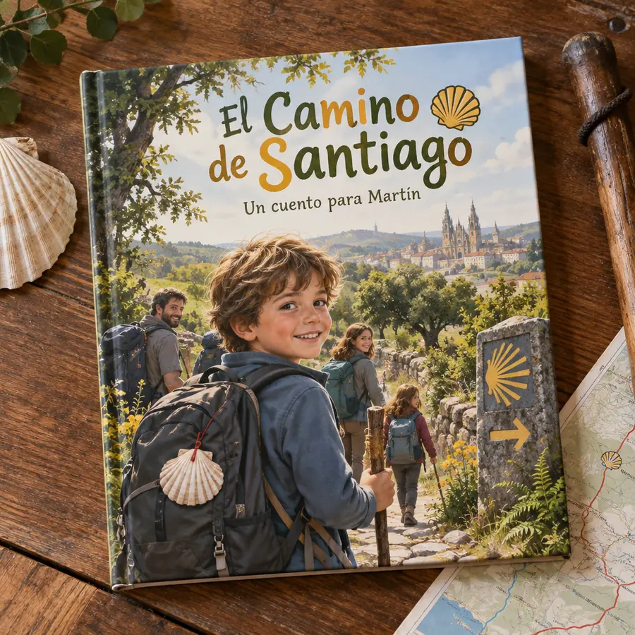 Cuento personalizado «El Camino de Santiago»