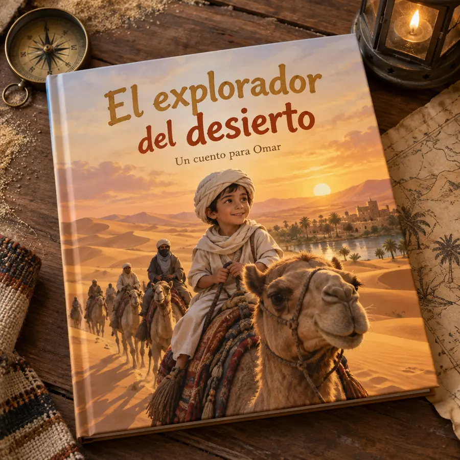 Cuento personalizado «El explorador del desierto»