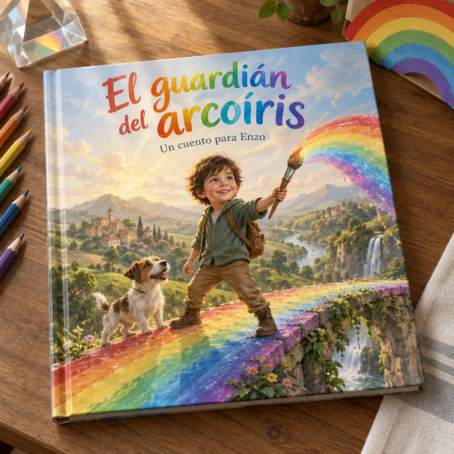 Cuento personalizado «El guardián del arcoíris»
