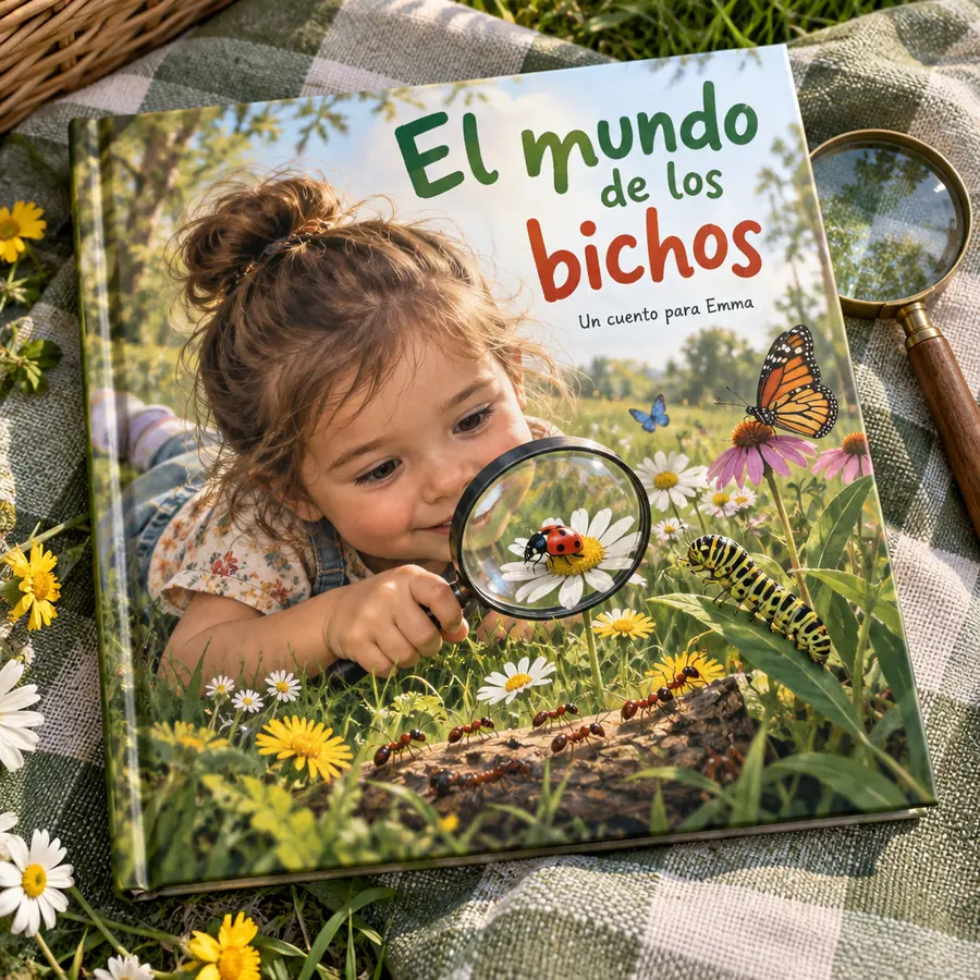Cuento personalizado «El mundo de los bichos»