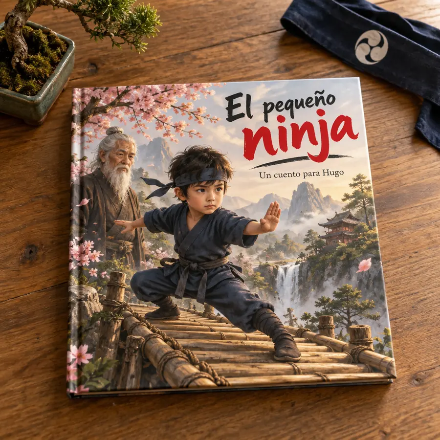 Cuento personalizado «El pequeño ninja»
