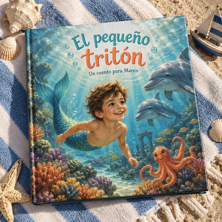 Cuento personalizado «El pequeño tritón»