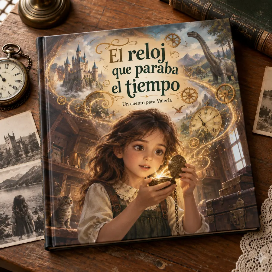 Cuento personalizado «El reloj que paraba el tiempo»