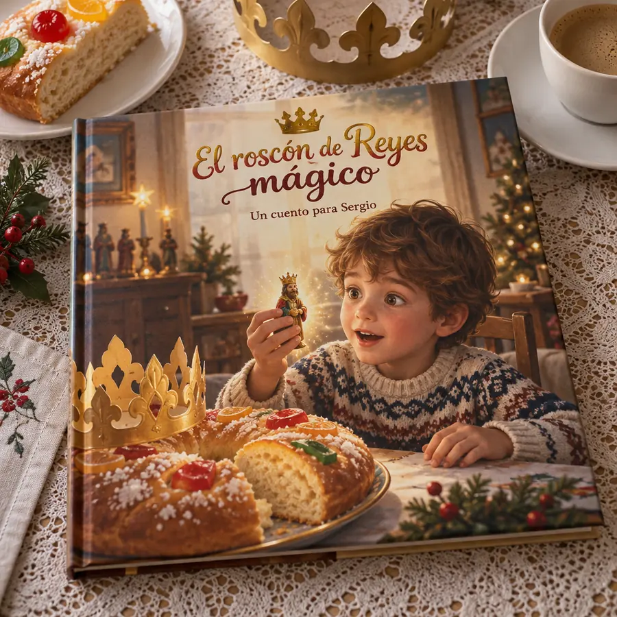 Cuento personalizado «El roscón de Reyes mágico»