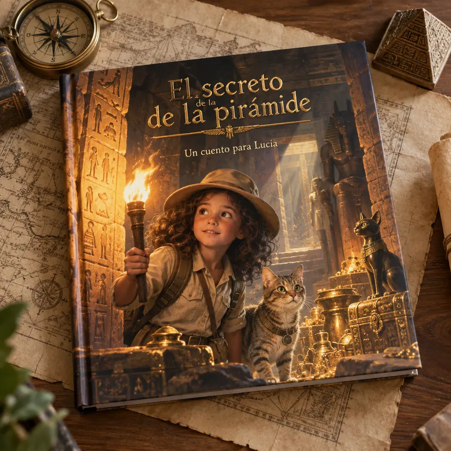 Cuento personalizado «El secreto de la pirámide»