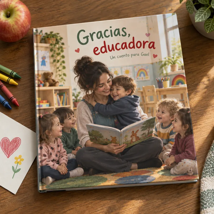 Cuento personalizado «Gracias, educadora»