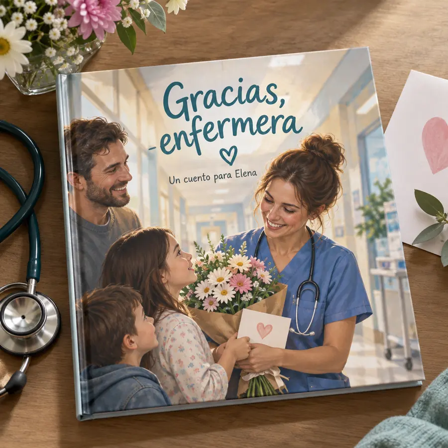 Cuento personalizado «Gracias, enfermera»