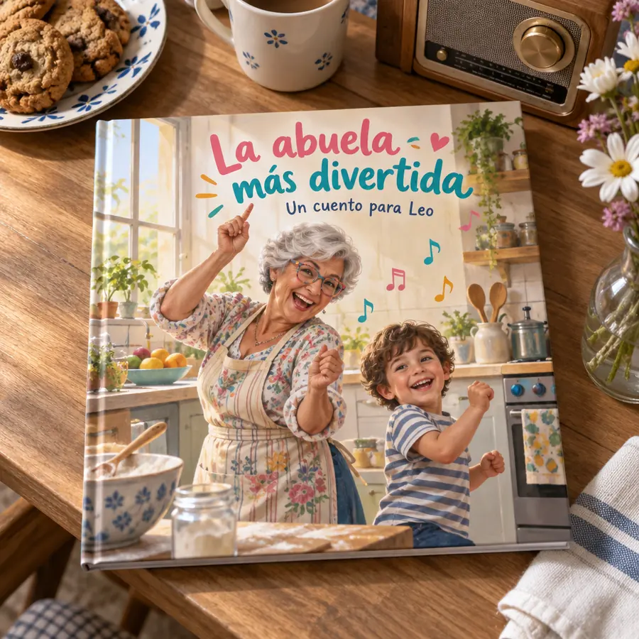 Cuento personalizado «La abuela más divertida»