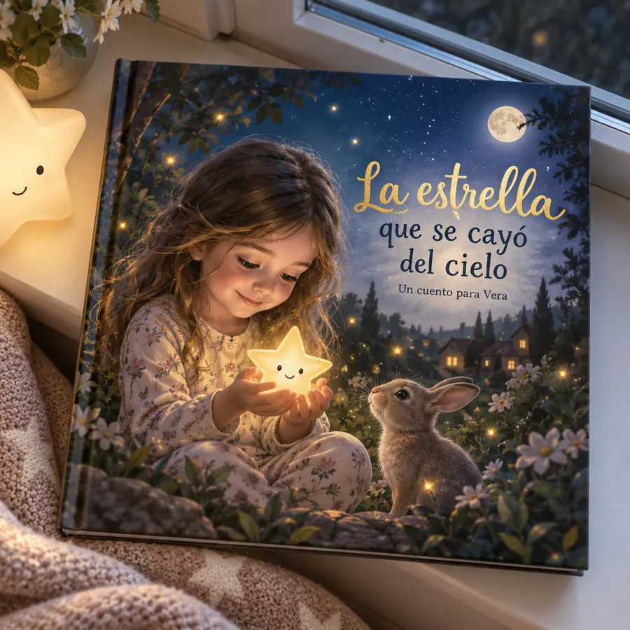 Cuento personalizado «La estrella que se cayó del cielo»