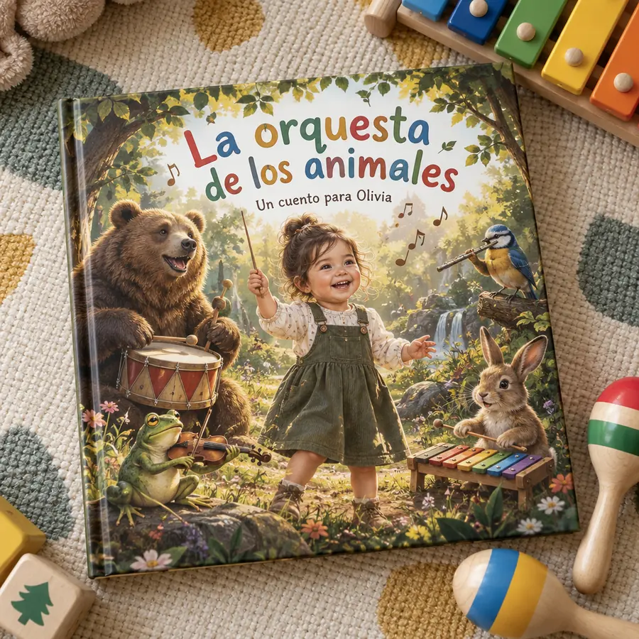 Cuento personalizado «La orquesta de los animales»