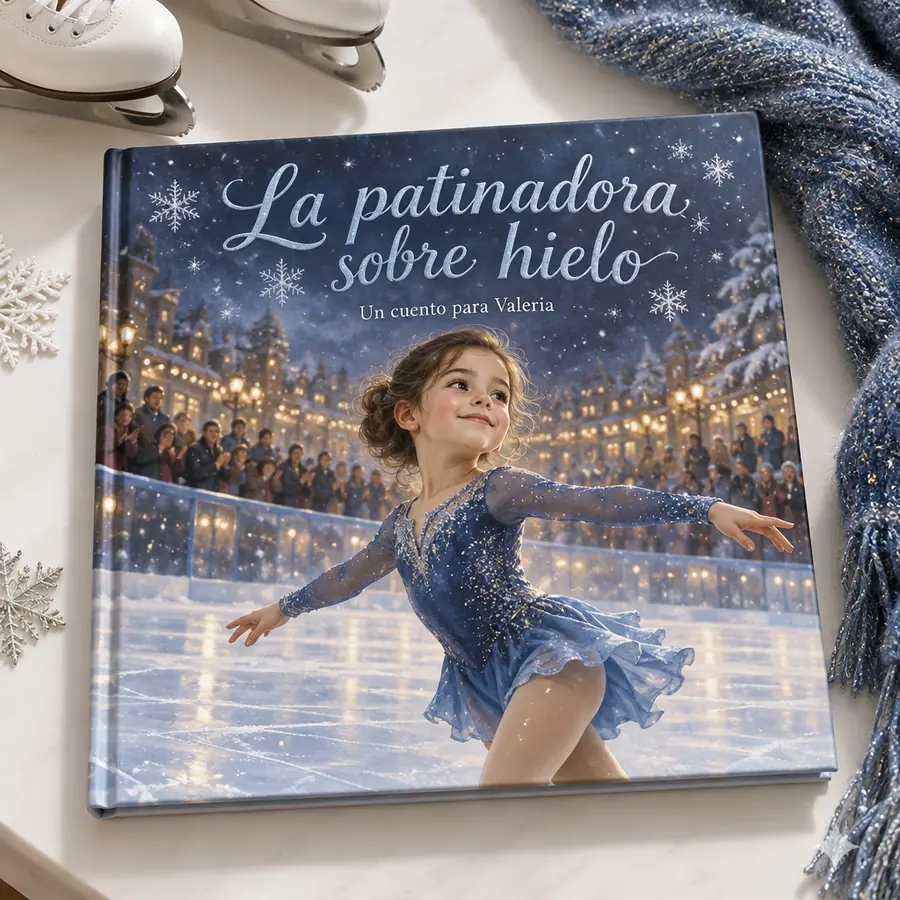 Cuento personalizado «La patinadora sobre hielo»