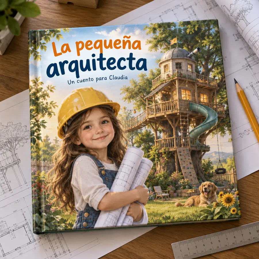 Cuento personalizado «La pequeña arquitecta»