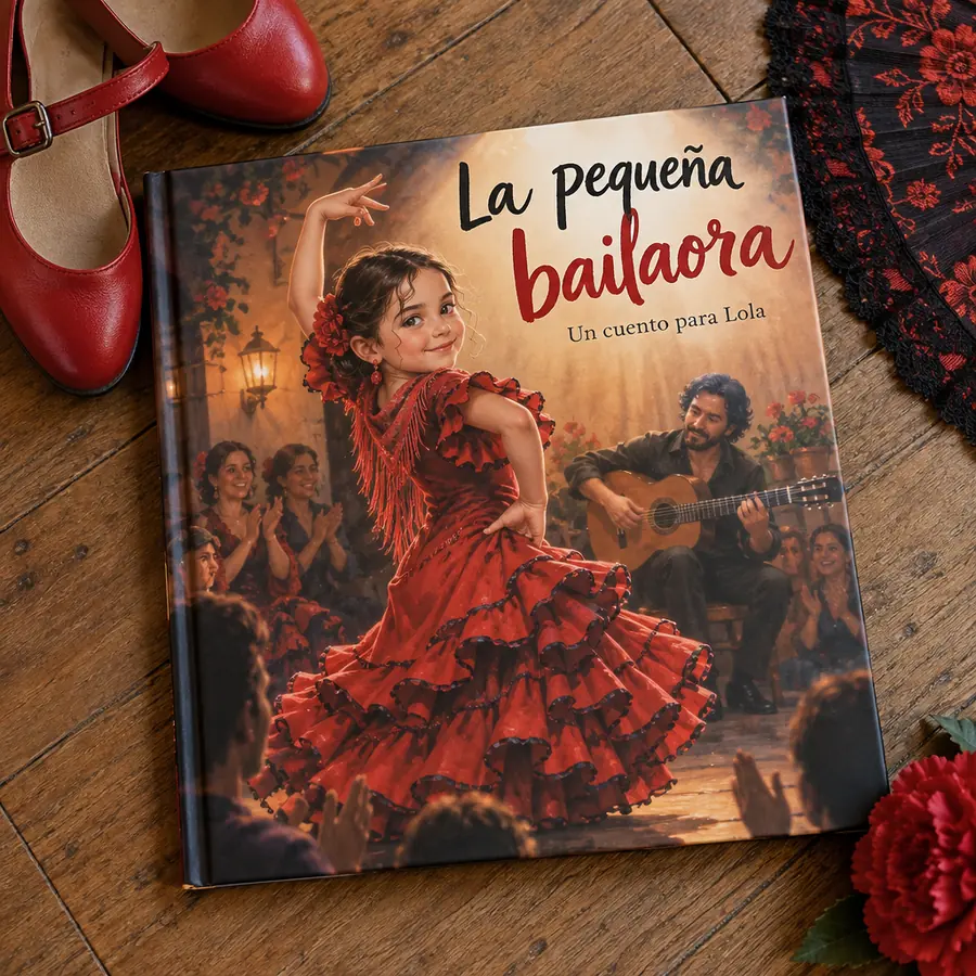 Cuento personalizado «La pequeña bailaora»