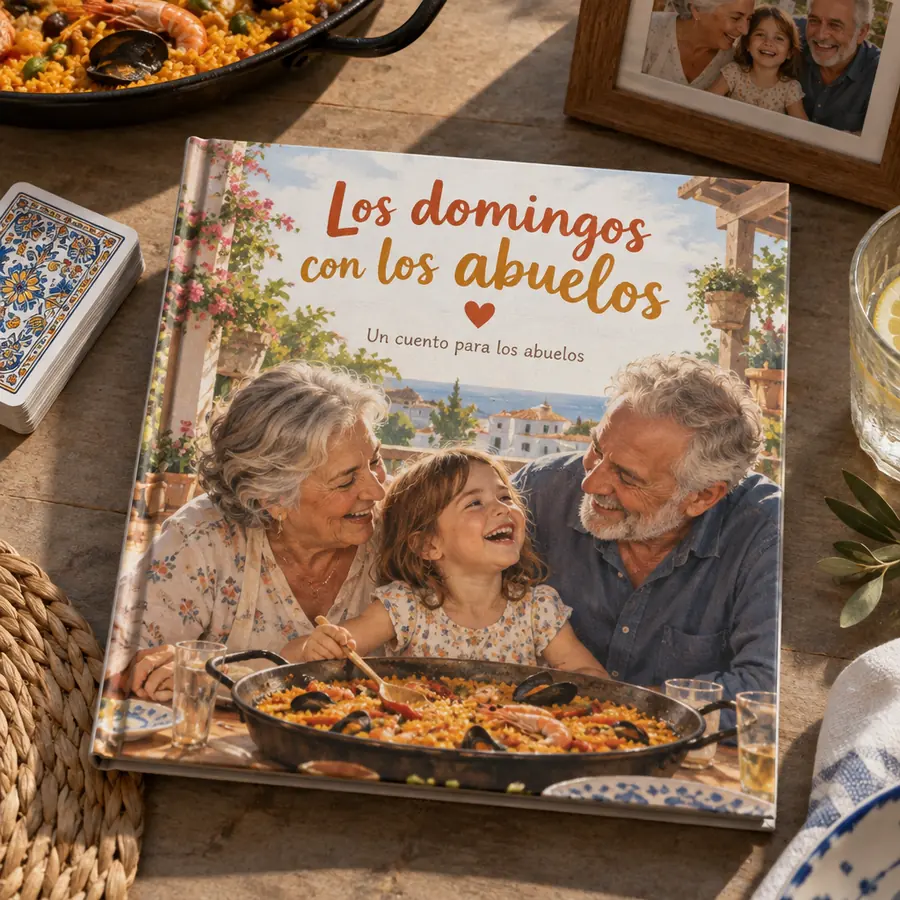 Cuento personalizado «Los domingos con los abuelos»