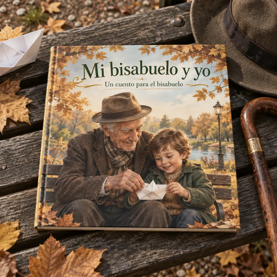 Cuento personalizado «Mi bisabuelo y yo»