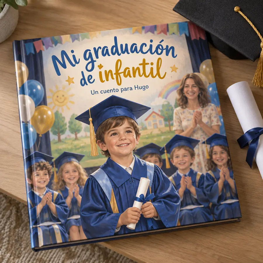 Cuento personalizado «Mi graduación de infantil»