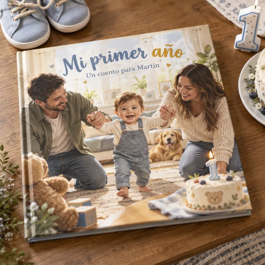 Cuento personalizado «Mi primer año»