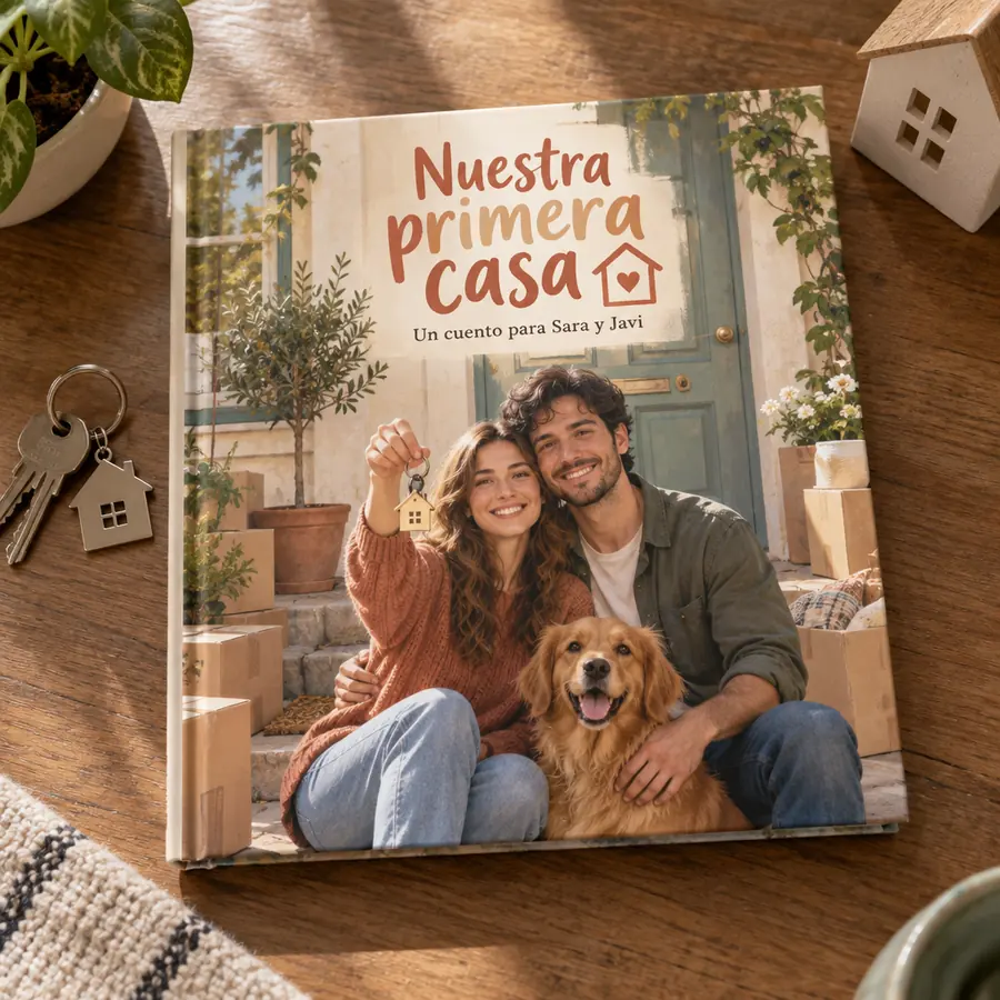 Cuento personalizado «Nuestra primera casa»