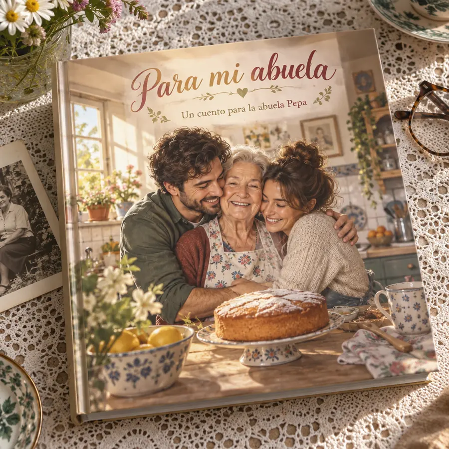 Cuento personalizado «Para mi abuela»
