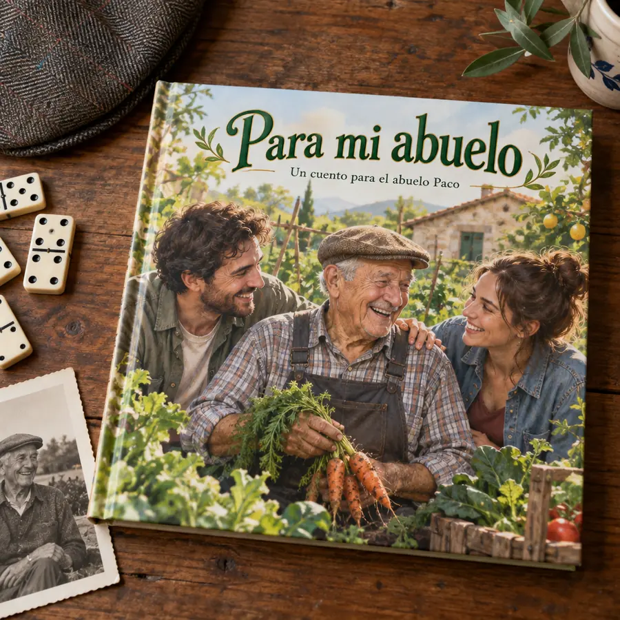Cuento personalizado «Para mi abuelo»