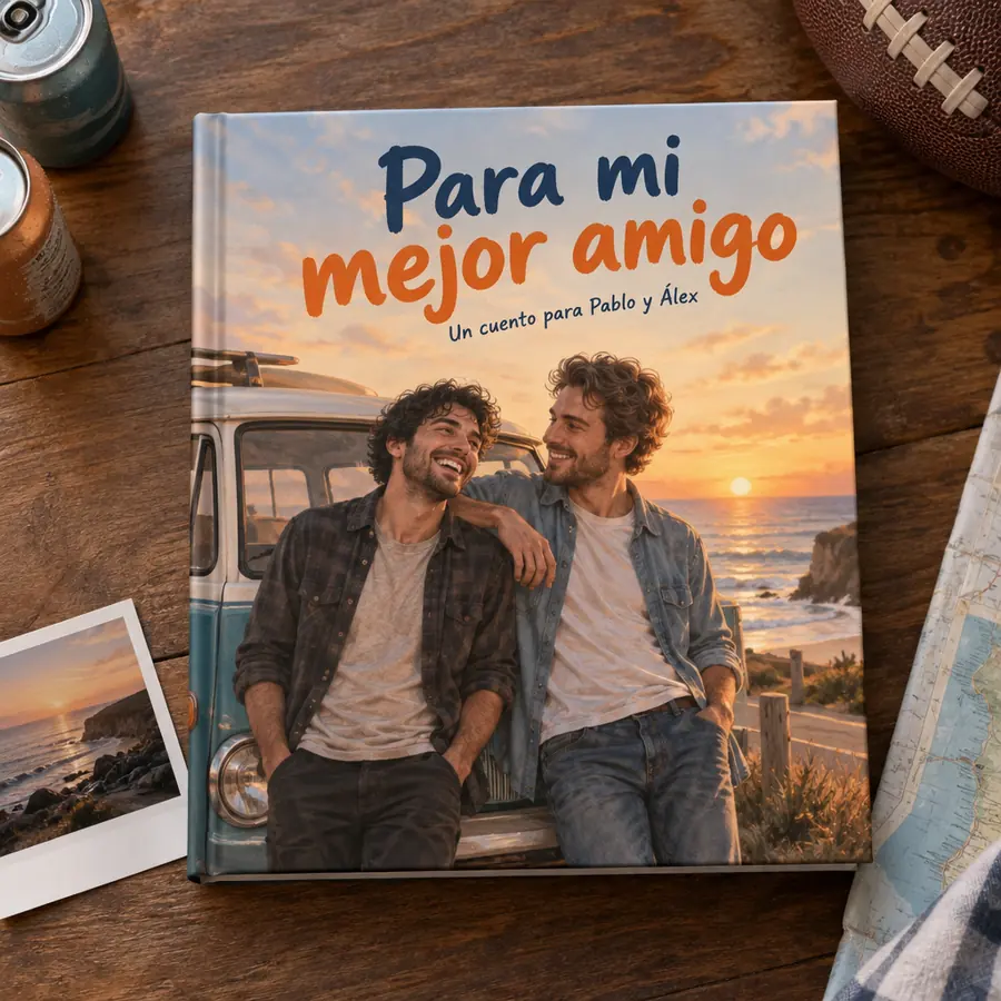 Cuento personalizado «Para mi mejor amigo»