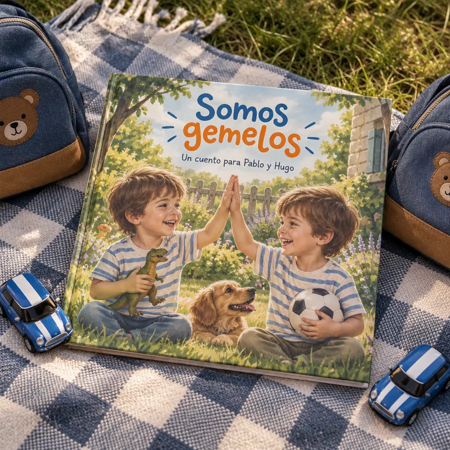 Cuento personalizado «Somos gemelos»
