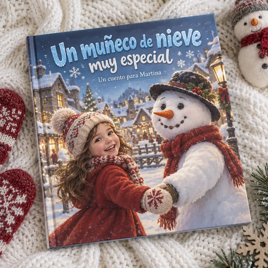 Cuento personalizado «Un muñeco de nieve muy especial»