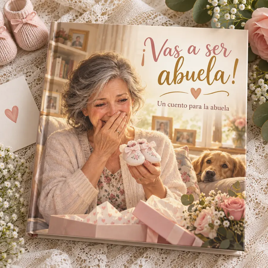 Cuento personalizado «¡Vas a ser abuela!»
