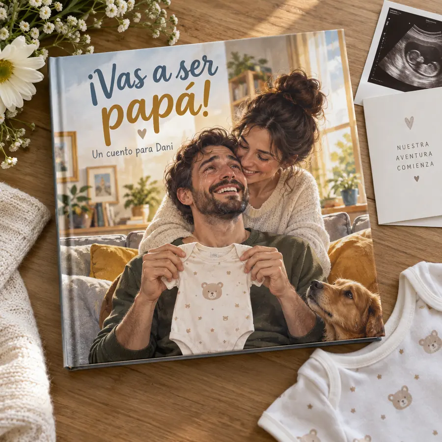 Cuento personalizado «¡Vas a ser papá!»