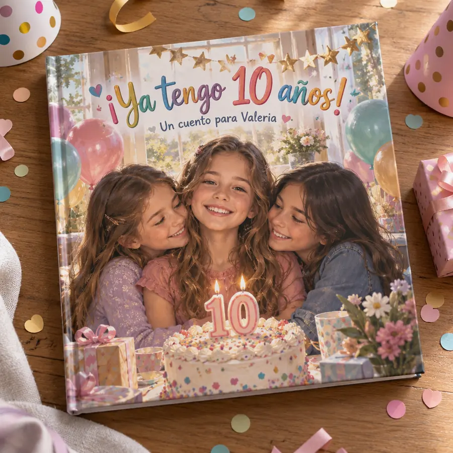 Cuento personalizado «¡Ya tengo 10 años!»