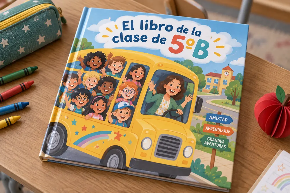 Cuento personalizado «El libro de la clase»