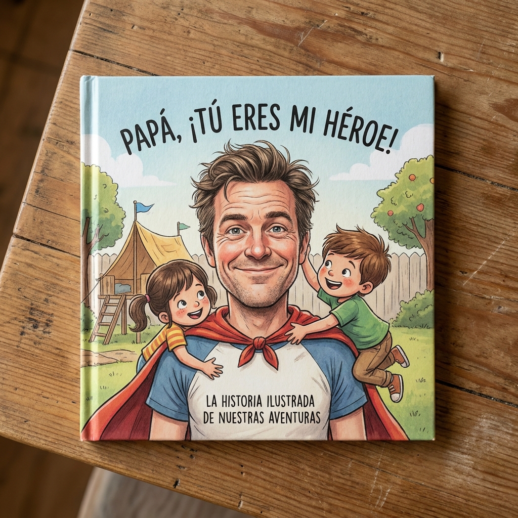 Papá, mi superhéroe favorito