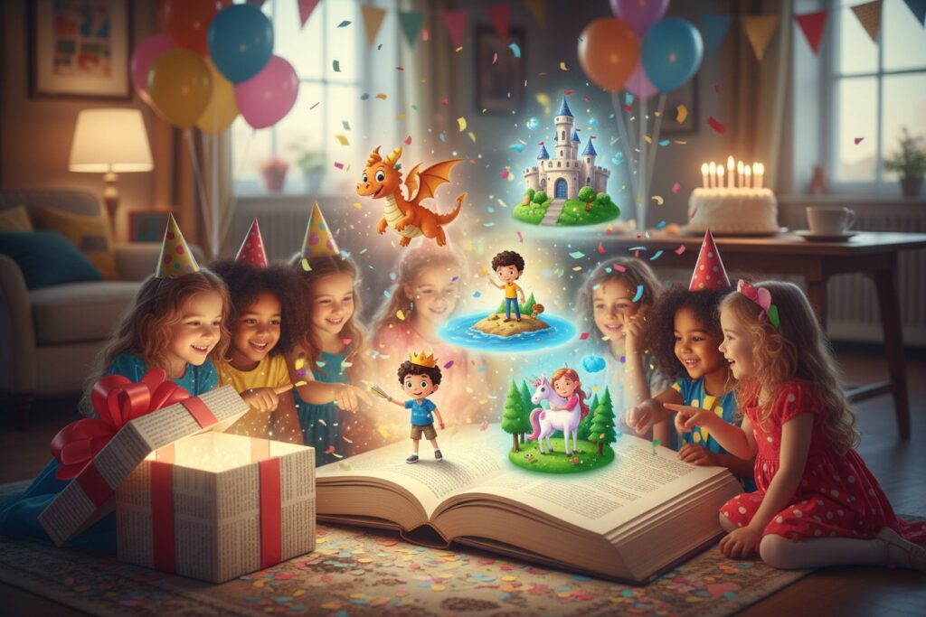 Cuento personalizado de cumpleaños: el regalo que los niños no olvidan