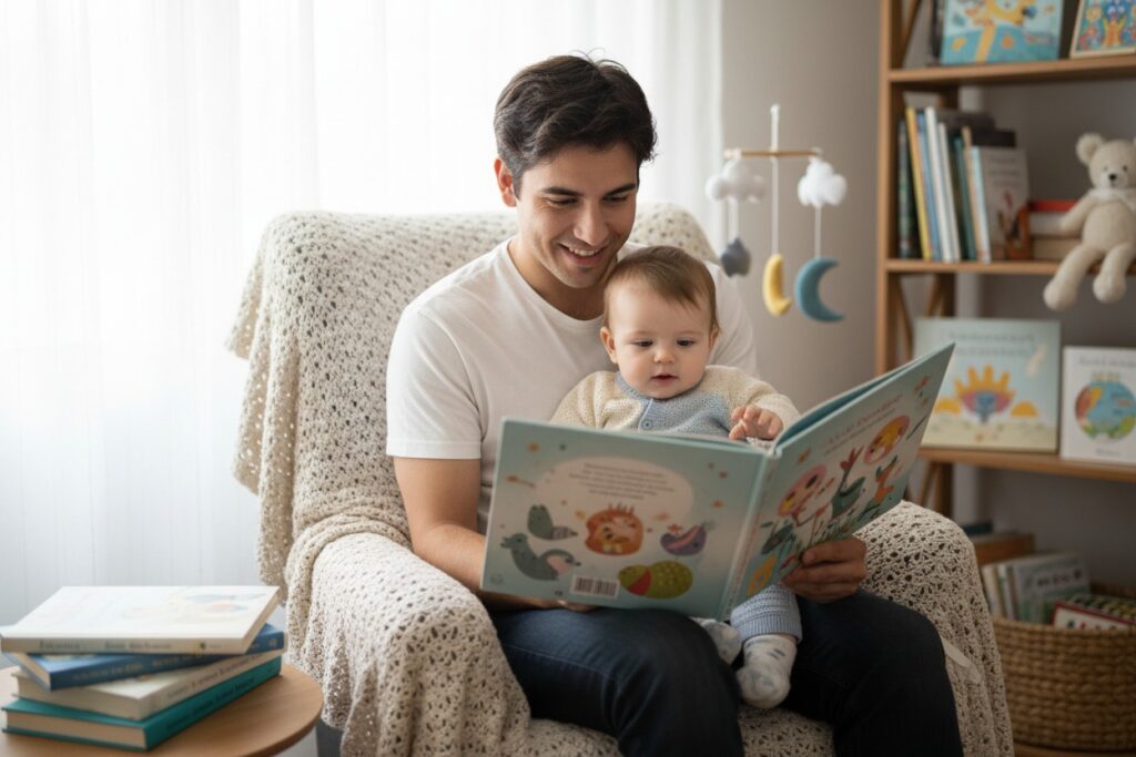 Leer cuentos a bebés: beneficios, consejos y desde qué edad empezar