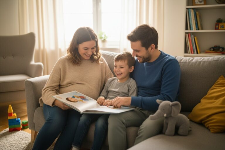 Cómo contarle a tu hijo que va a tener un hermano: guía completa para padres