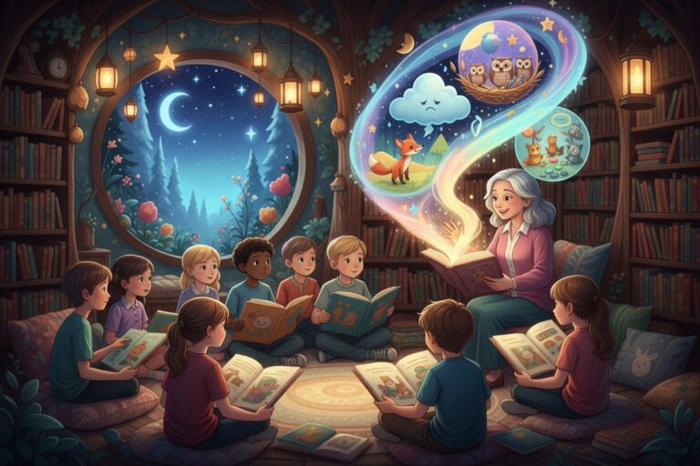 Cómo usar los cuentos para hablar de temas difíciles con los niños