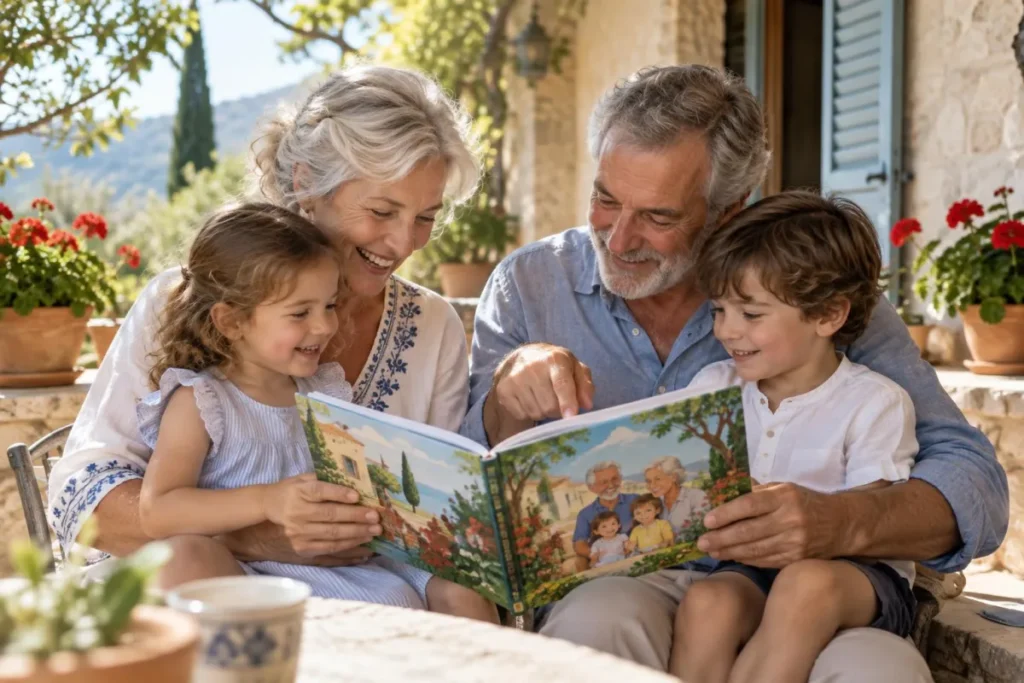 Regalos para abuelos originales: el cuento personalizado que los dejará sin palabras